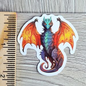 10/$10 Sticker Dragon Stickers Mythical Creature Fantasy